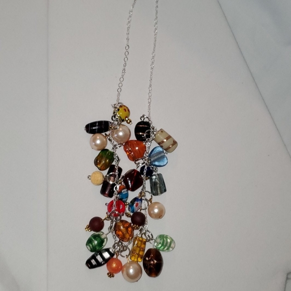 Beaded Chain Necklace - Picture 3 of 3